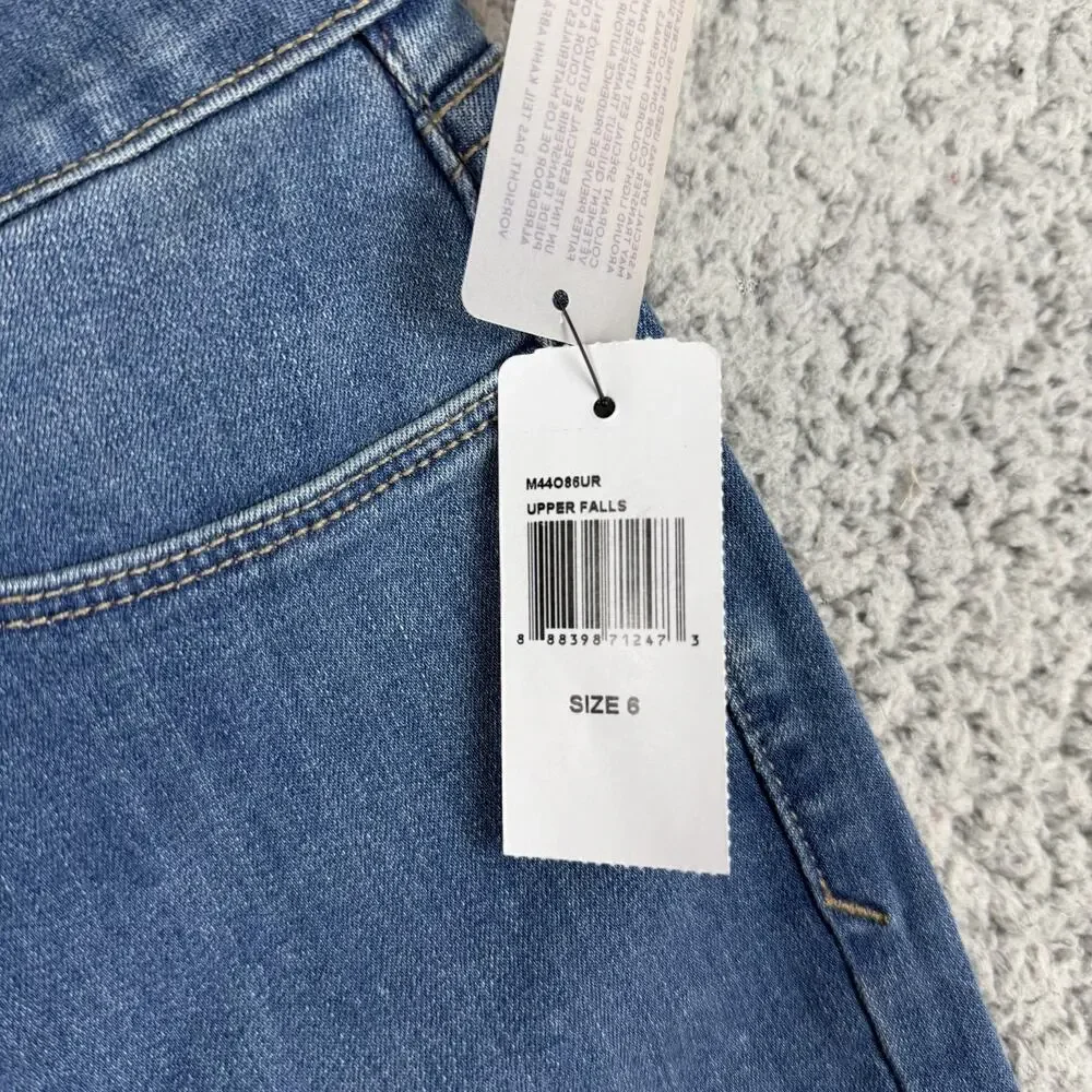 NYDJ Alina Legging Jeans Womens 6 Light Wash Denim Curvy Skinny